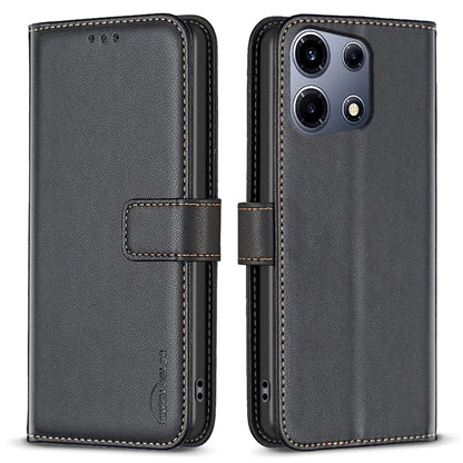 BINFEN COLOR BF17 For Transsion Infinix Note 30 VIP 5G Case Anti-drop Leather Phone Stand Cover