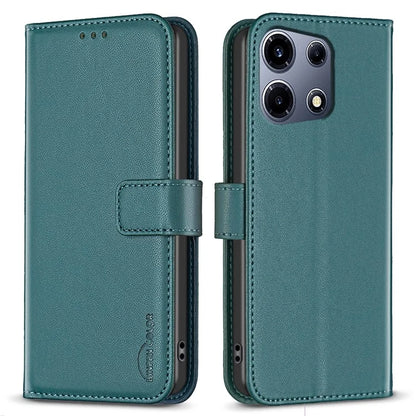BINFEN COLOR BF17 For Transsion Infinix Note 30 VIP 5G Case Anti-drop Leather Phone Stand Cover