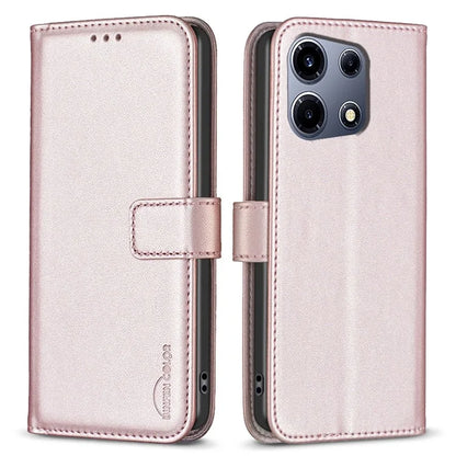 BINFEN COLOR BF17 For Transsion Infinix Note 30 VIP 5G Case Anti-drop Leather Phone Stand Cover