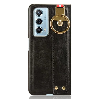 For Honor Magic Vs2 5G Phone Case PU Leather+PC Protective Cover with Bottle Opener