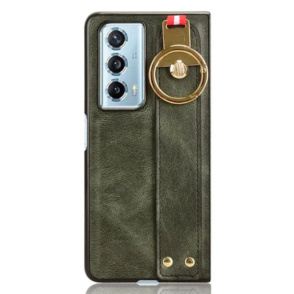 For Honor Magic Vs2 5G Phone Case PU Leather+PC Protective Cover with Bottle Opener