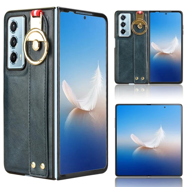 For Honor Magic Vs2 5G Phone Case PU Leather+PC Protective Cover with Bottle Opener