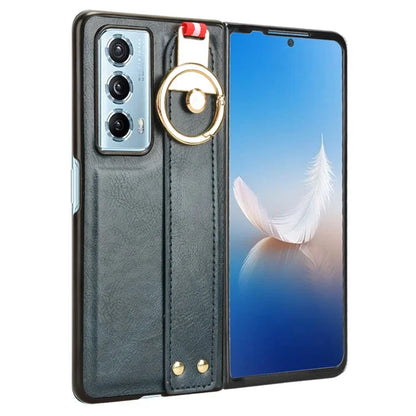 For Honor Magic Vs2 5G Phone Case PU Leather+PC Protective Cover with Bottle Opener