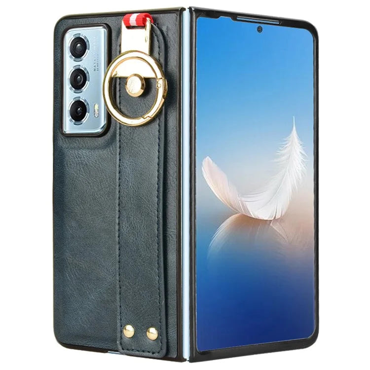 For Honor Magic Vs2 5G Phone Case PU Leather+PC Protective Cover with Bottle Opener