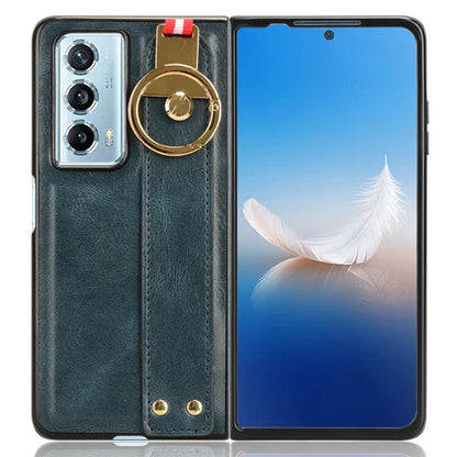 For Honor Magic Vs2 5G Phone Case PU Leather+PC Protective Cover with Bottle Opener
