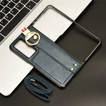 For Honor Magic Vs2 5G Phone Case PU Leather+PC Protective Cover with Bottle Opener