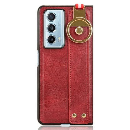 For Honor Magic Vs2 5G Phone Case PU Leather+PC Protective Cover with Bottle Opener