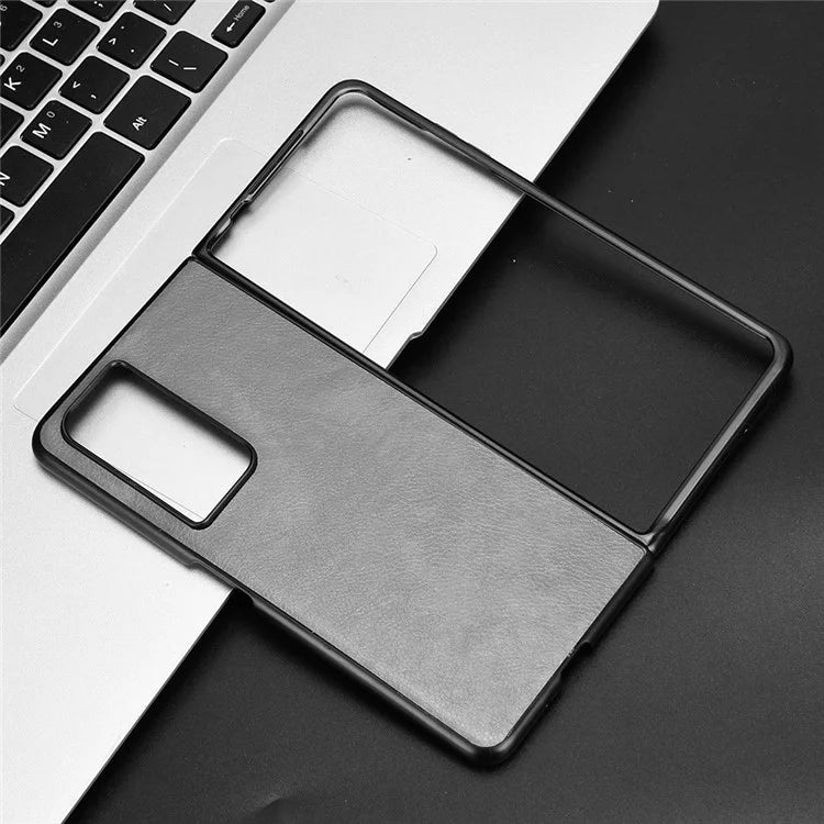 For Honor Magic Vs2 5G Case Litchi Texture PU Leather+PC Folding Phone Cover