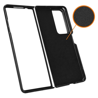 For Honor Magic Vs2 5G Case Litchi Texture PU Leather+PC Folding Phone Cover