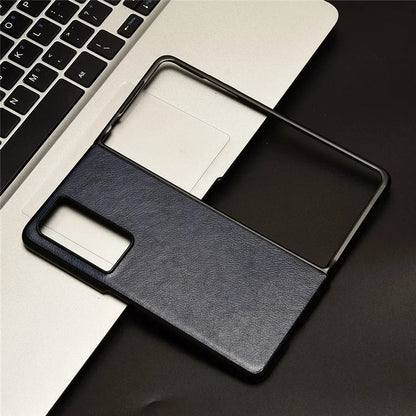 For Honor Magic Vs2 5G Case Litchi Texture PU Leather+PC Folding Phone Cover