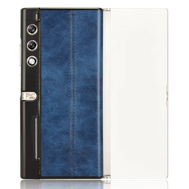 For Honor V Purse Phone Case PU Leather Cowhide Texture Cover