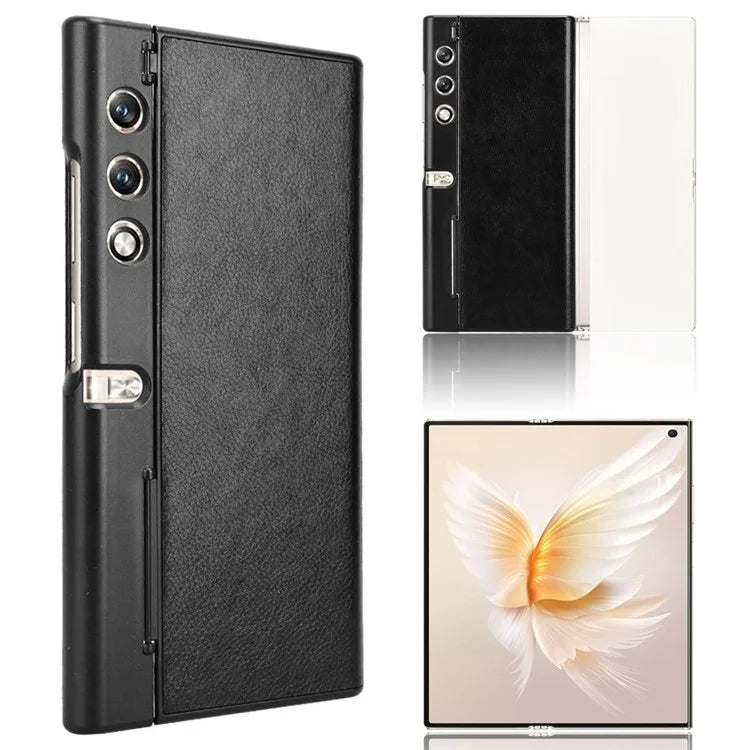 For Honor V Purse Phone Case PU Leather Litchi Texture Shockproof Back Cover