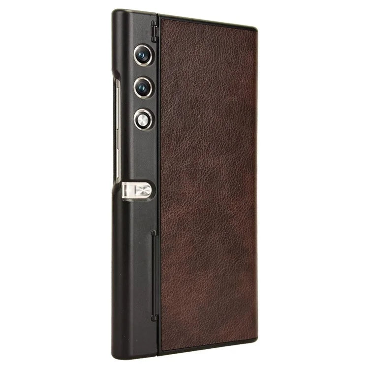 For Honor V Purse Phone Case PU Leather Litchi Texture Shockproof Back Cover
