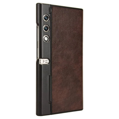 For Honor V Purse Phone Case PU Leather Litchi Texture Shockproof Back Cover