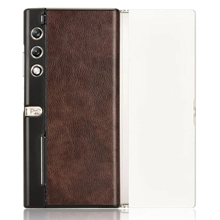 For Honor V Purse Phone Case PU Leather Litchi Texture Shockproof Back Cover