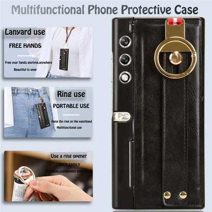 For Honor V Purse Phone Case with Bottle Opener Shockproof Protection Cover