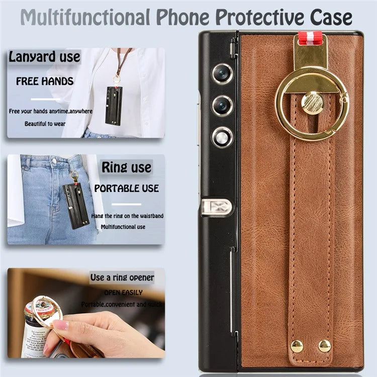 For Honor V Purse Phone Case with Bottle Opener Shockproof Protection Cover