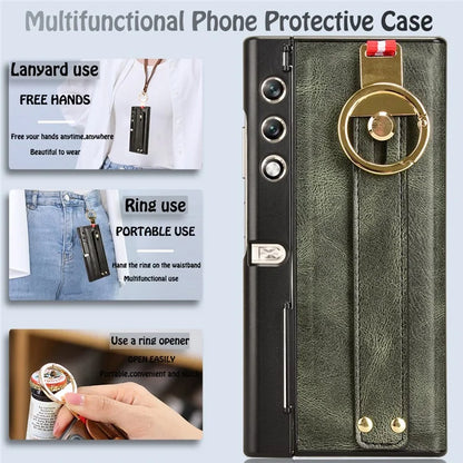 For Honor V Purse Phone Case with Bottle Opener Shockproof Protection Cover