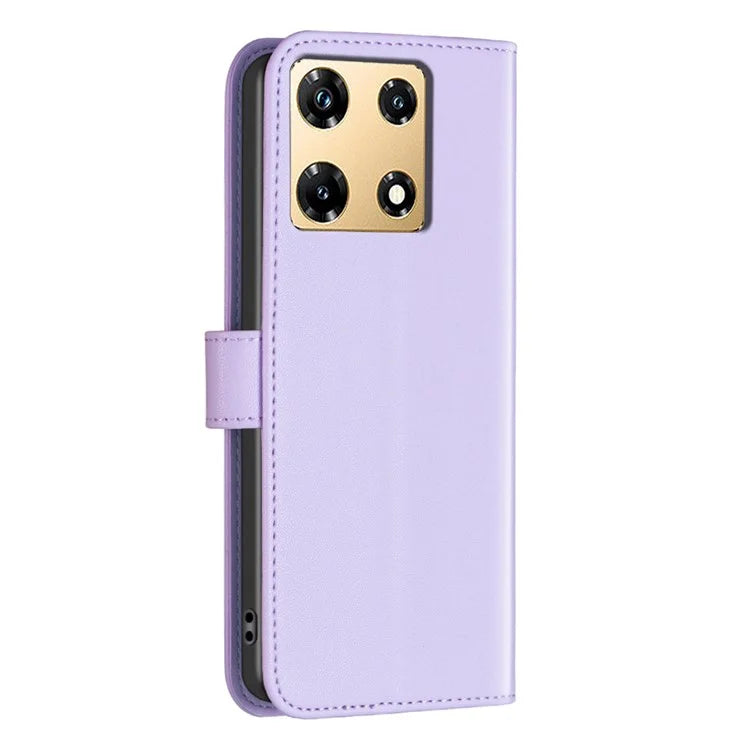 BINFEN COLOR BF17 For Transsion Infinix Note 30 Pro 4G Cell Phone Cases PU Leather Wallet Shell