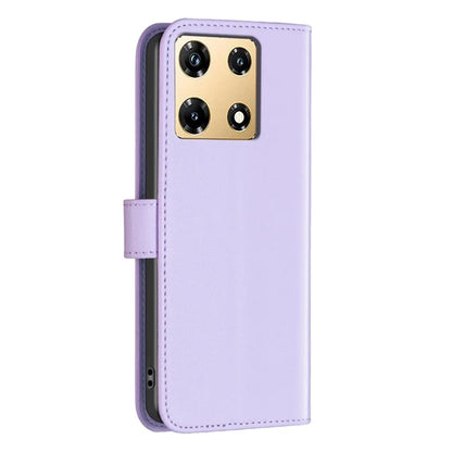 BINFEN COLOR BF17 For Transsion Infinix Note 30 Pro 4G Cell Phone Cases PU Leather Wallet Shell