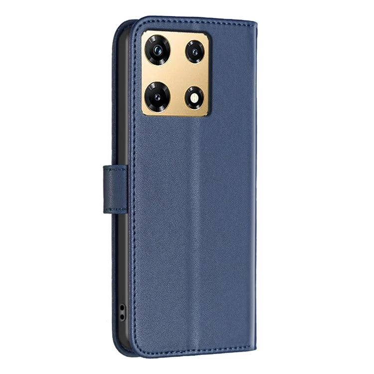 BINFEN COLOR BF17 For Transsion Infinix Note 30 Pro 4G Cell Phone Cases PU Leather Wallet Shell