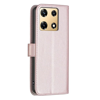 BINFEN COLOR BF17 For Transsion Infinix Note 30 Pro 4G Cell Phone Cases PU Leather Wallet Shell