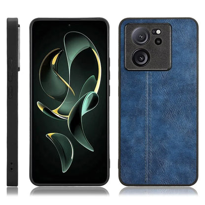 For Xiaomi 13T / 13T Pro / Redmi K60 Ultra Case Anti-Drop Cowhide Texture PU+TPU+PC Phone Cover