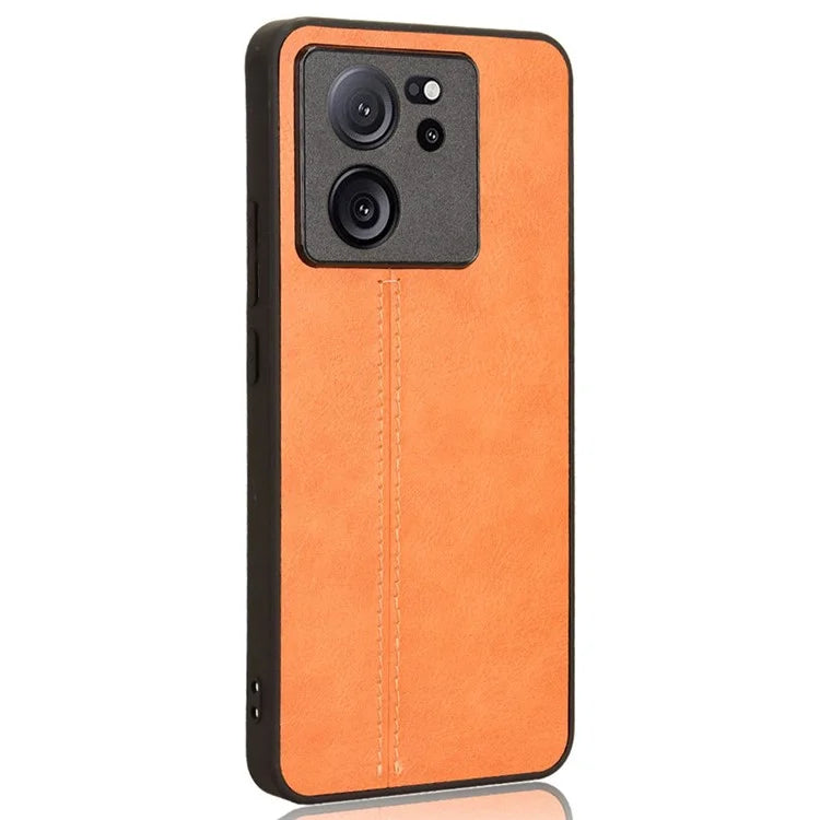 For Xiaomi 13T / 13T Pro / Redmi K60 Ultra Case Anti-Drop Cowhide Texture PU+TPU+PC Phone Cover
