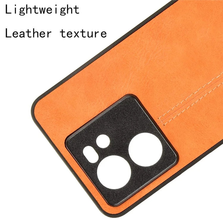 For Xiaomi 13T / 13T Pro / Redmi K60 Ultra Case Anti-Drop Cowhide Texture PU+TPU+PC Phone Cover