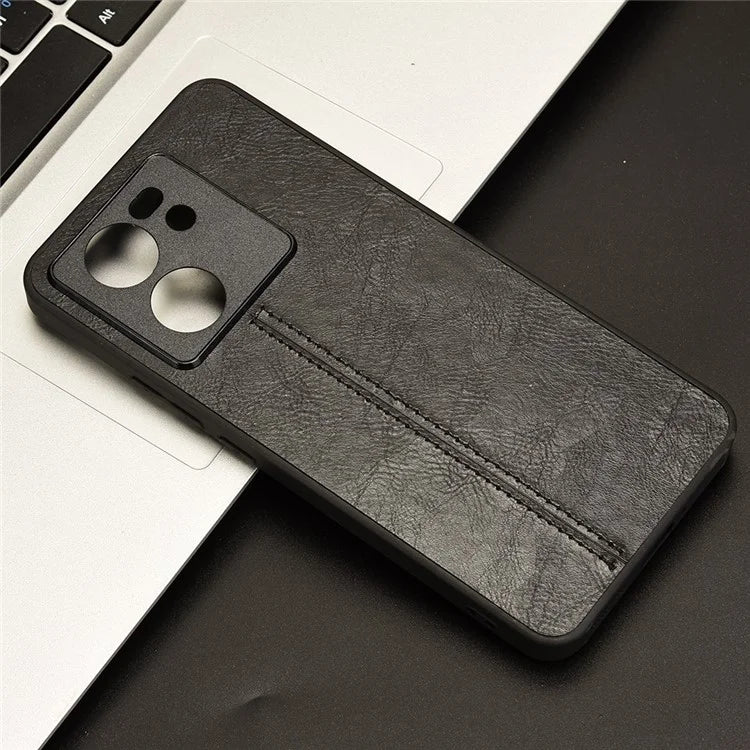 For Xiaomi 13T / 13T Pro / Redmi K60 Ultra Case Anti-Drop Cowhide Texture PU+TPU+PC Phone Cover