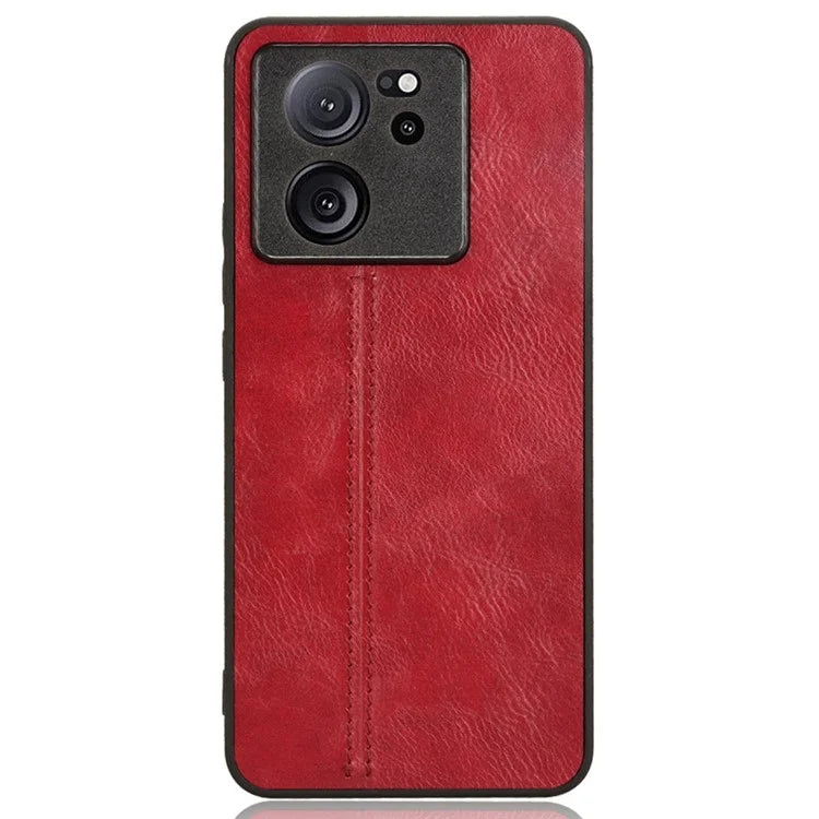 For Xiaomi 13T / 13T Pro / Redmi K60 Ultra Case Anti-Drop Cowhide Texture PU+TPU+PC Phone Cover