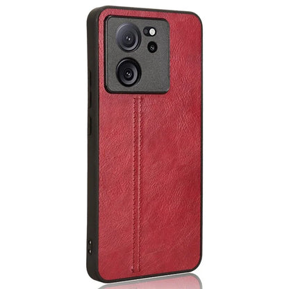 For Xiaomi 13T / 13T Pro / Redmi K60 Ultra Case Anti-Drop Cowhide Texture PU+TPU+PC Phone Cover