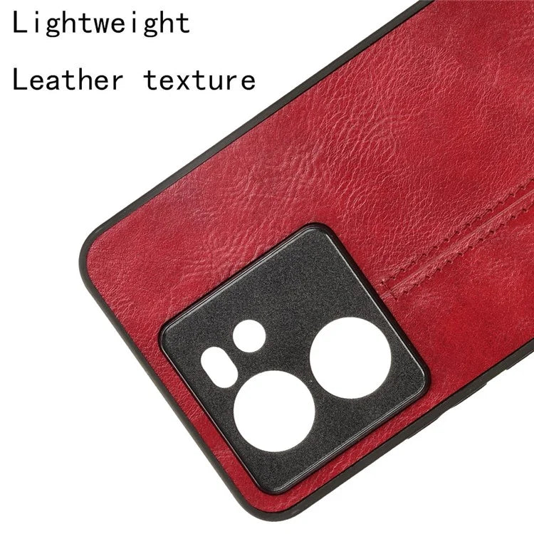 For Xiaomi 13T / 13T Pro / Redmi K60 Ultra Case Anti-Drop Cowhide Texture PU+TPU+PC Phone Cover