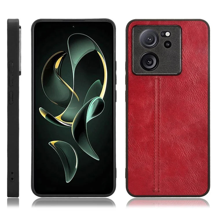 For Xiaomi 13T / 13T Pro / Redmi K60 Ultra Case Anti-Drop Cowhide Texture PU+TPU+PC Phone Cover