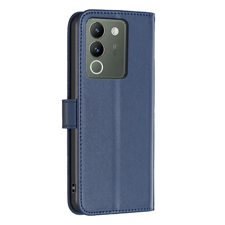 BINFEN COLOR BF17 For vivo Y200 (India) 5G Protective Case PU Leather Wallet Phone Cover