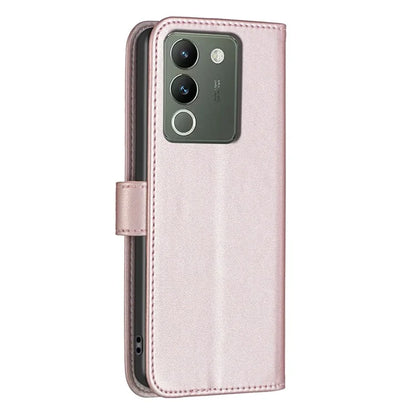 BINFEN COLOR BF17 For vivo Y200 (India) 5G Protective Case PU Leather Wallet Phone Cover