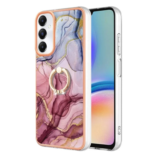 YB IMD Series-17 Style-E For Samsung Galaxy A05s 4G Marble Pattern IMD TPU Cover Cell Phone Case