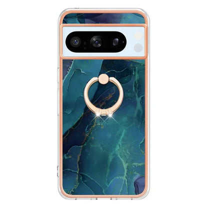 YB IMD Series-17 Style-E For Google Pixel 8 Pro Cover Marble Pattern IMD TPU Cell Phone Case