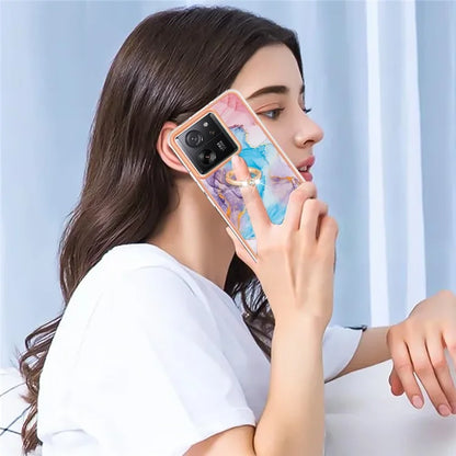 YB IMD Series-6 For Xiaomi 13T / 13T Pro / Redmi K60 Ultra Case IMD IML Electroplating TPU Cover