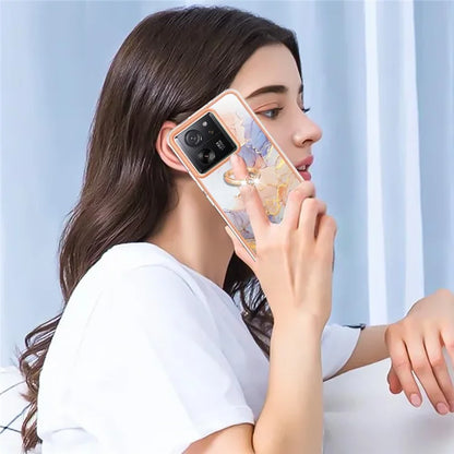 YB IMD Series-6 For Xiaomi 13T / 13T Pro / Redmi K60 Ultra Case IMD IML Electroplating TPU Cover