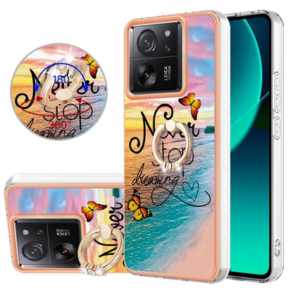YB IMD Series-6 For Xiaomi 13T / 13T Pro / Redmi K60 Ultra Case IMD IML Electroplating TPU Cover
