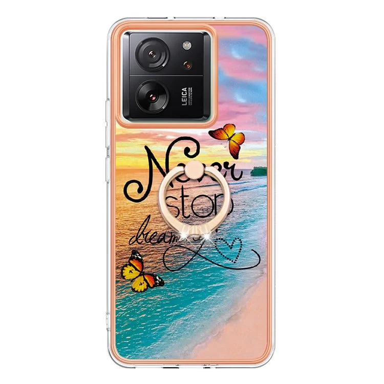 YB IMD Series-6 For Xiaomi 13T / 13T Pro / Redmi K60 Ultra Case IMD IML Electroplating TPU Cover