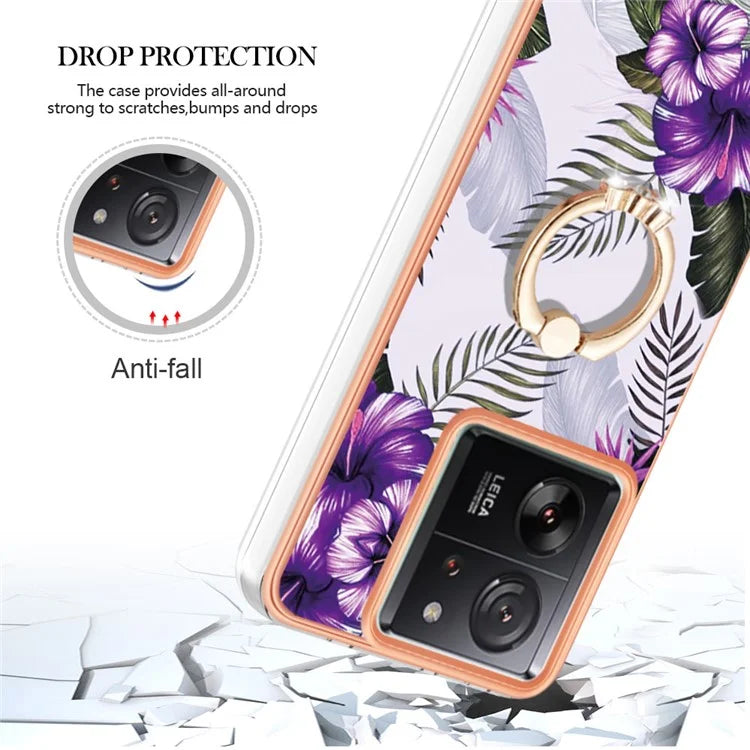 YB IMD Series-6 For Xiaomi 13T / 13T Pro / Redmi K60 Ultra Case IMD IML Electroplating TPU Cover