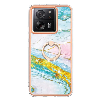 YB IMD Series-10 For Xiaomi 13T / 13T Pro / Redmi K60 Ultra TPU Phone Case Rotate Ring Protective Cover