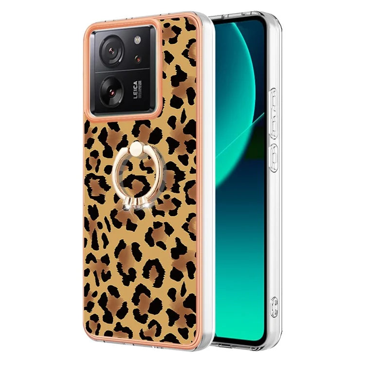 YB IMD Series-20 Style D for Xiaomi 13T / 13T Pro / Redmi K60 Ultra Phone Case Kickstand Electroplated Cover