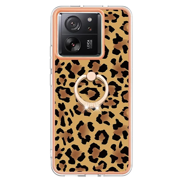 YB IMD Series-20 Style D for Xiaomi 13T / 13T Pro / Redmi K60 Ultra Phone Case Kickstand Electroplated Cover