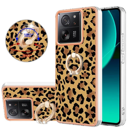 YB IMD Series-20 Style D for Xiaomi 13T / 13T Pro / Redmi K60 Ultra Phone Case Kickstand Electroplated Cover