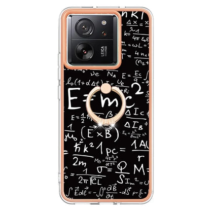 YB IMD Series-20 Style D for Xiaomi 13T / 13T Pro / Redmi K60 Ultra Phone Case Kickstand Electroplated Cover