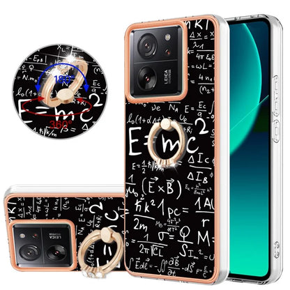 YB IMD Series-20 Style D for Xiaomi 13T / 13T Pro / Redmi K60 Ultra Phone Case Kickstand Electroplated Cover