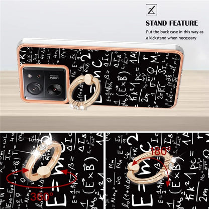 YB IMD Series-20 Style D for Xiaomi 13T / 13T Pro / Redmi K60 Ultra Phone Case Kickstand Electroplated Cover